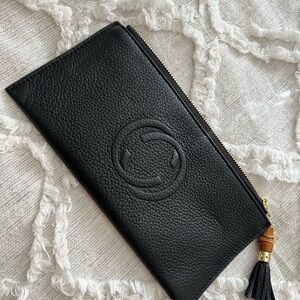 Elegant Black Leather Wallet